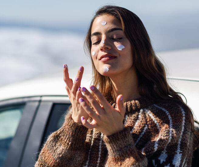 protección solar en invierno